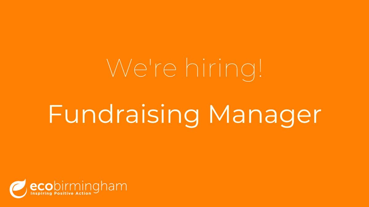 Vacancy: Fundraising Manager