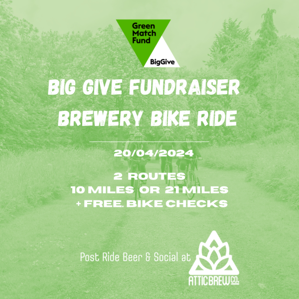 Big Give Fundraiser, Brewery Bike Ride