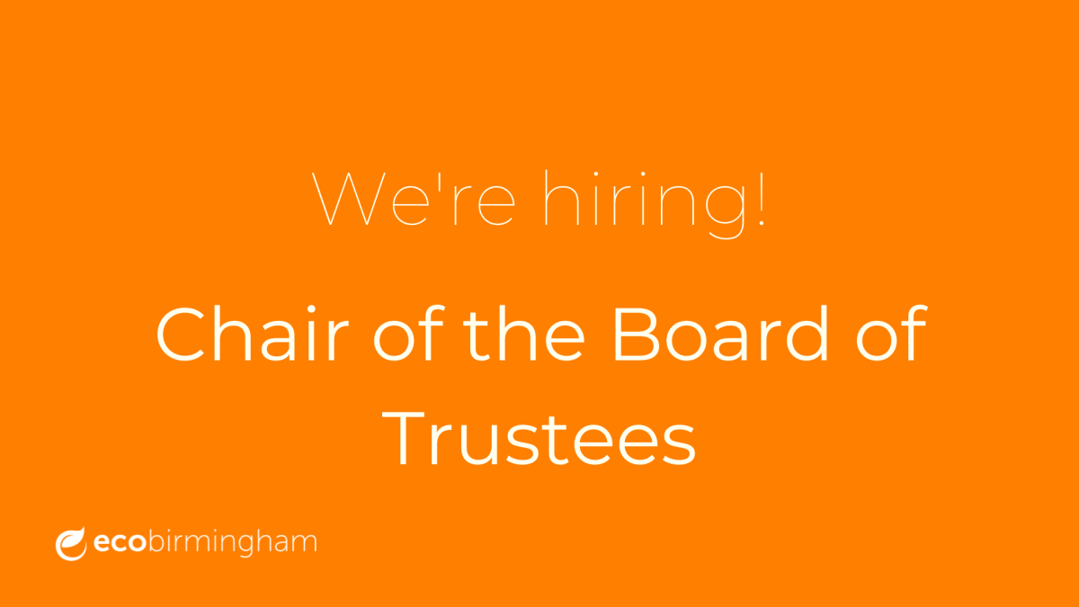 Vacancy: Chair of the Board of Trustees