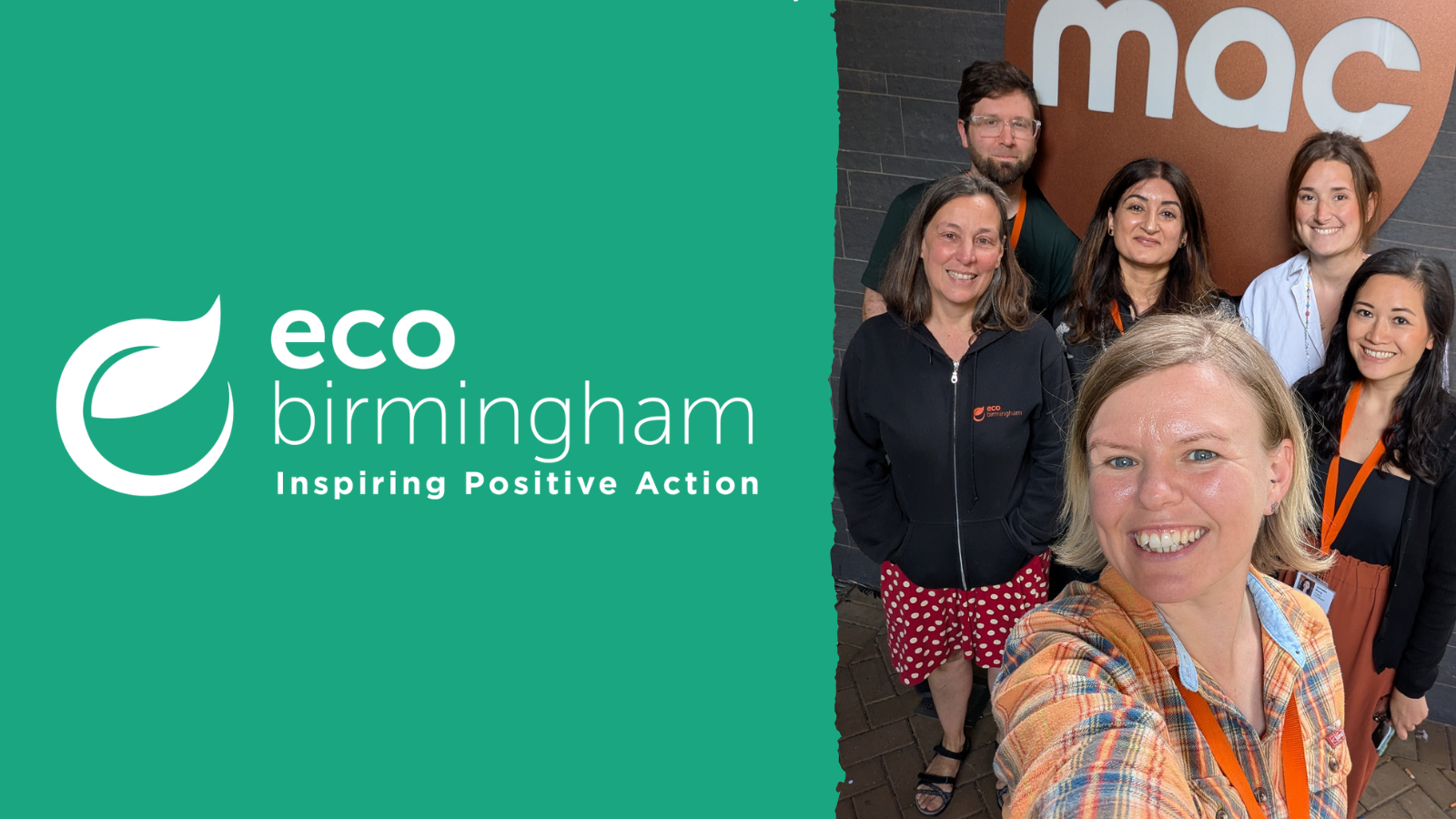 The faces behind ecobirmingham, a team inspiring positive action for people and the planet
